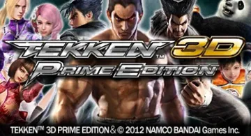 Tekken 3D Prime Edition (Japan) screen shot title